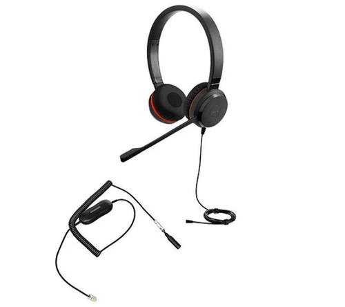 Jabra Evolve 30 II Stereo RJ9 (DUO QD)