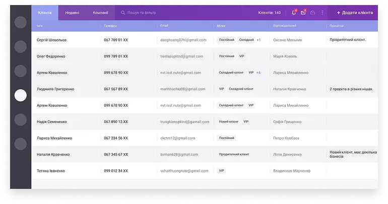 Smart CRM by binotel